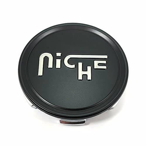 Niche Black wheel center cap, part 1003-22FBS