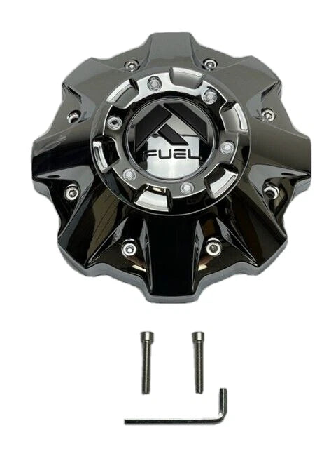 Fuel Chrome wheel center cap, part 1001-63KIT5