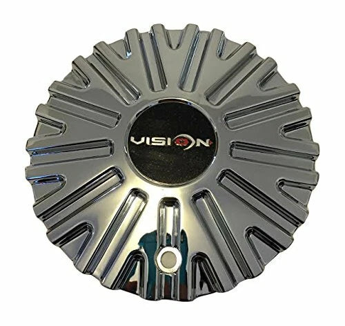 Vision Chrome wheel center cap, part C456-CAP