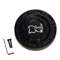 Black Rhino Matte Black wheel center cap, part CCBRMLT56HMBW