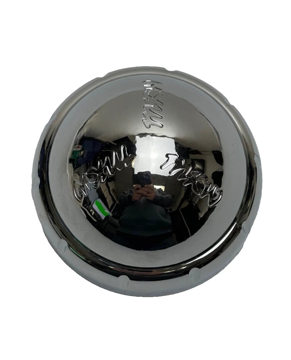 MKW Chrome wheel center cap, part C607901-CAP