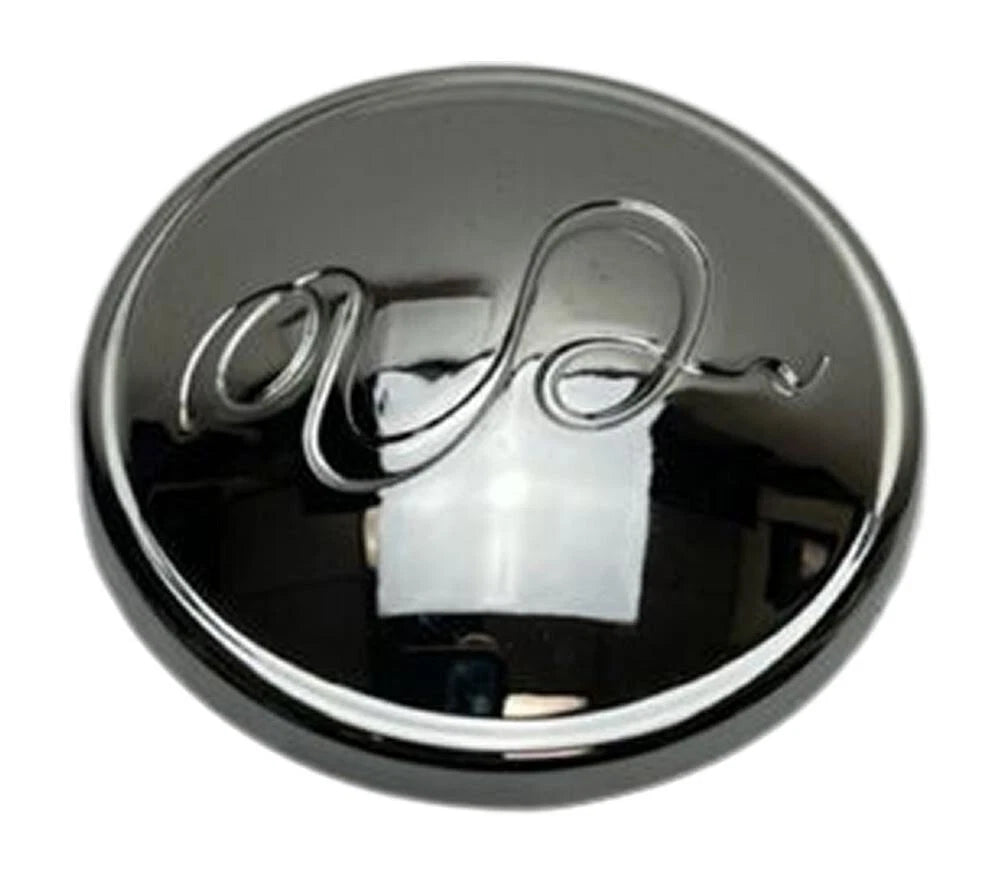 U2 Chrome wheel center cap, part CC378-2P