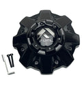 Fuel Gloss Black wheel center cap, part 1001-63GBRKIT5