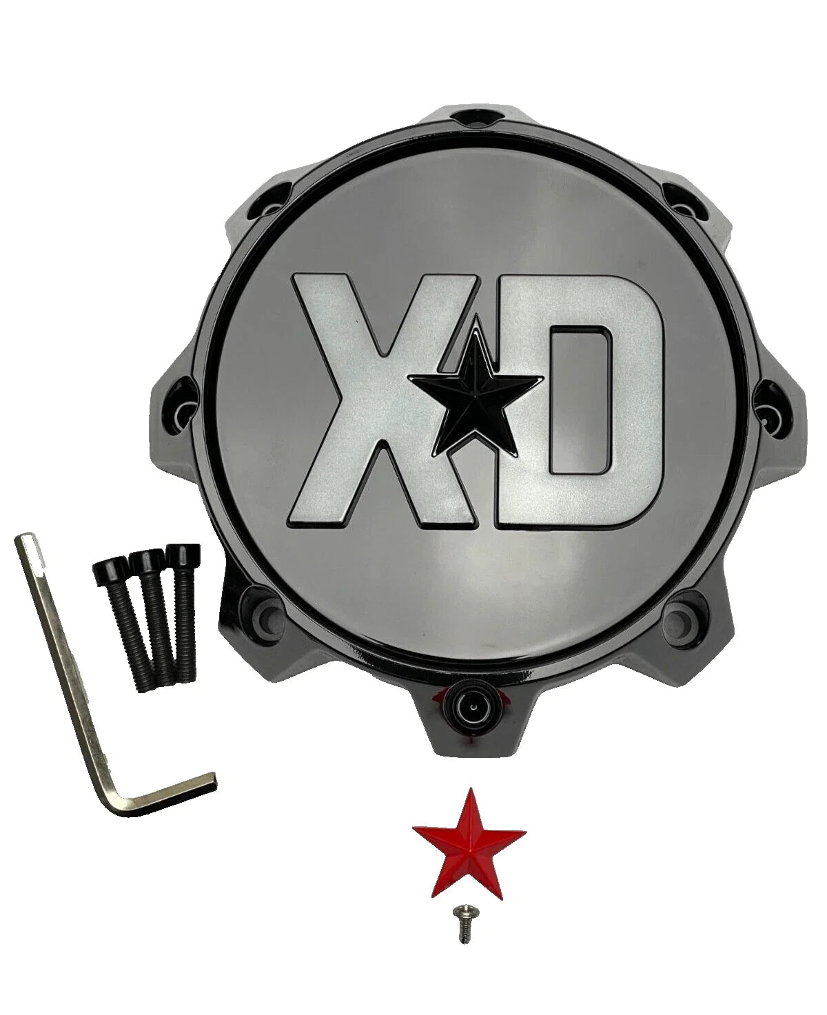 XD Gloss Black wheel center cap, part T167L1708S3-H63