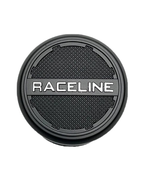 Raceline Matte Black wheel center cap, part C363T081F