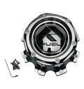 Fuel Chrome wheel center cap, part 1004-09