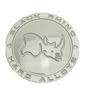 Black Rhino Hard Alloys White wheel center cap, part CCBRHACUVW