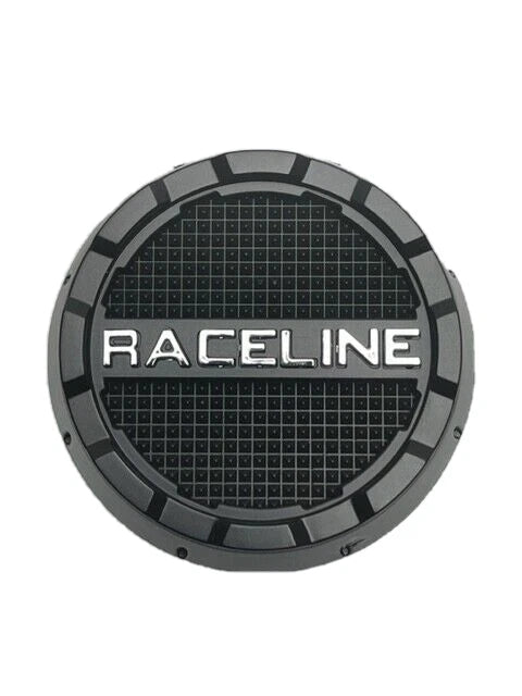 Raceline Matte Black wheel center cap, part BG81-LJ