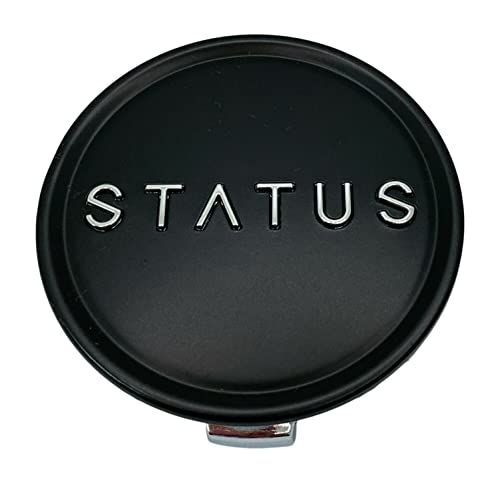 Status Matte Black wheel center cap, part 1006-54MBP