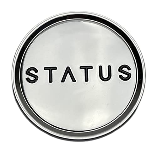 Status Chrome wheel center cap, part 1006-54PBL