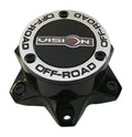 Vision Gloss Black wheel center cap, part C394PLGB-6V