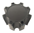 Pre-owned Vision Matte Black wheel center cap, part C326MB-8CLV
