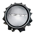 Vision Gunmetal Gray wheel center cap, part C353GM-8V