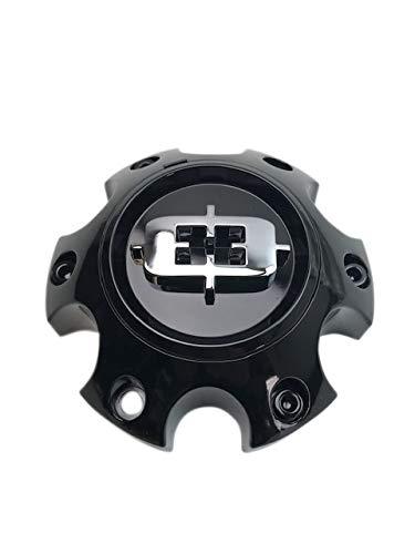 Vision Gloss Black wheel center cap, part C360GB-6V