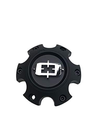 Vision Satin Black wheel center cap, part C360SB-6V