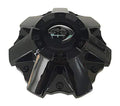 Pre-owned Vision Gloss Black wheel center cap, part C411GB-8