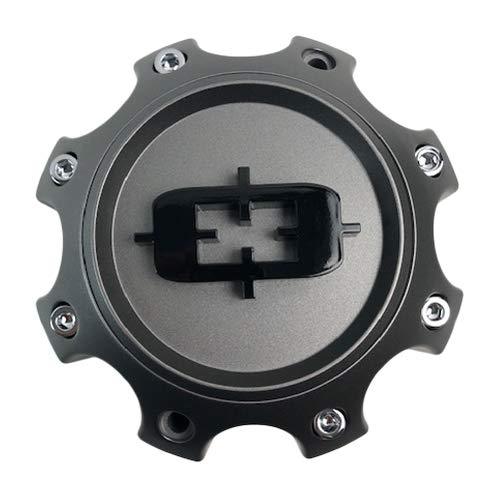 Vision Satin Gray wheel center cap, part C415SG-8LV