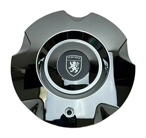 Von Max Chrome wheel center cap, part C-A4-C