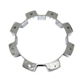 Black Rhino CCBR3SPACER8C 1-Inch Center Cap Spacer Kit | Chrome