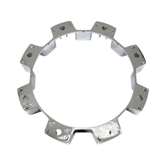 Black Rhino CCBR3SPACER8C 1-Inch Center Cap Spacer Kit | Chrome