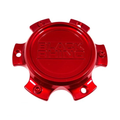 Black Rhino Hard Alloys Red wheel center cap, part CCBR46135140R