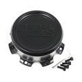 Black Rhino Hard Alloys Black wheel center cap, part CCBR48165180MB