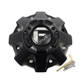 Fuel Matte Black wheel center cap, part 1001-63BKIT5