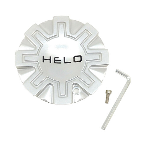 Helo Silver wheel center cap, part 491L155S001