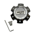 Moto Metal Chrome wheel center cap, part 1079L145MO2CH