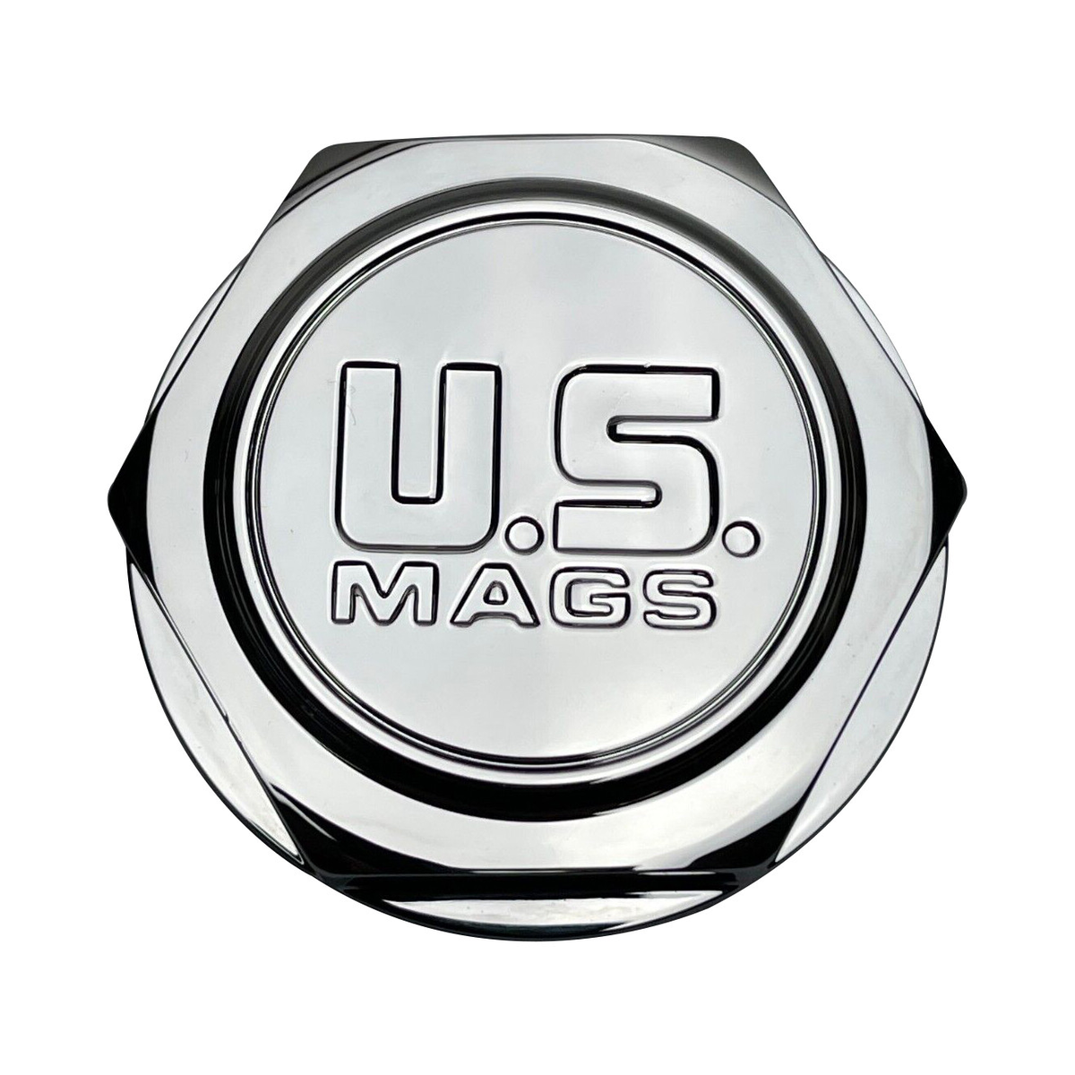 US Mag Chrome wheel center cap, part 1002-47P
