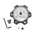 XD Chrome wheel center cap, part T167L1456-H42
