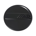 American Racing Gloss Black wheel center cap, part ARSI715SBGB