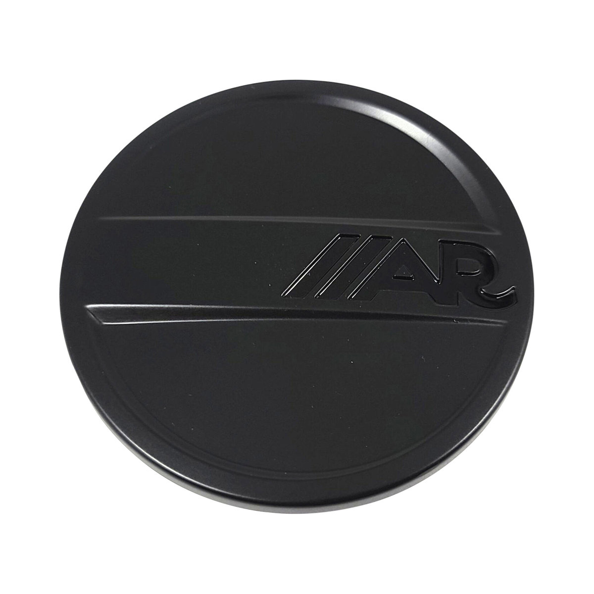 American Racing Gloss Black wheel center cap, part ARSI715SBGB