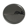 American Racing Gloss Black wheel center cap, part ARSI715MGGB