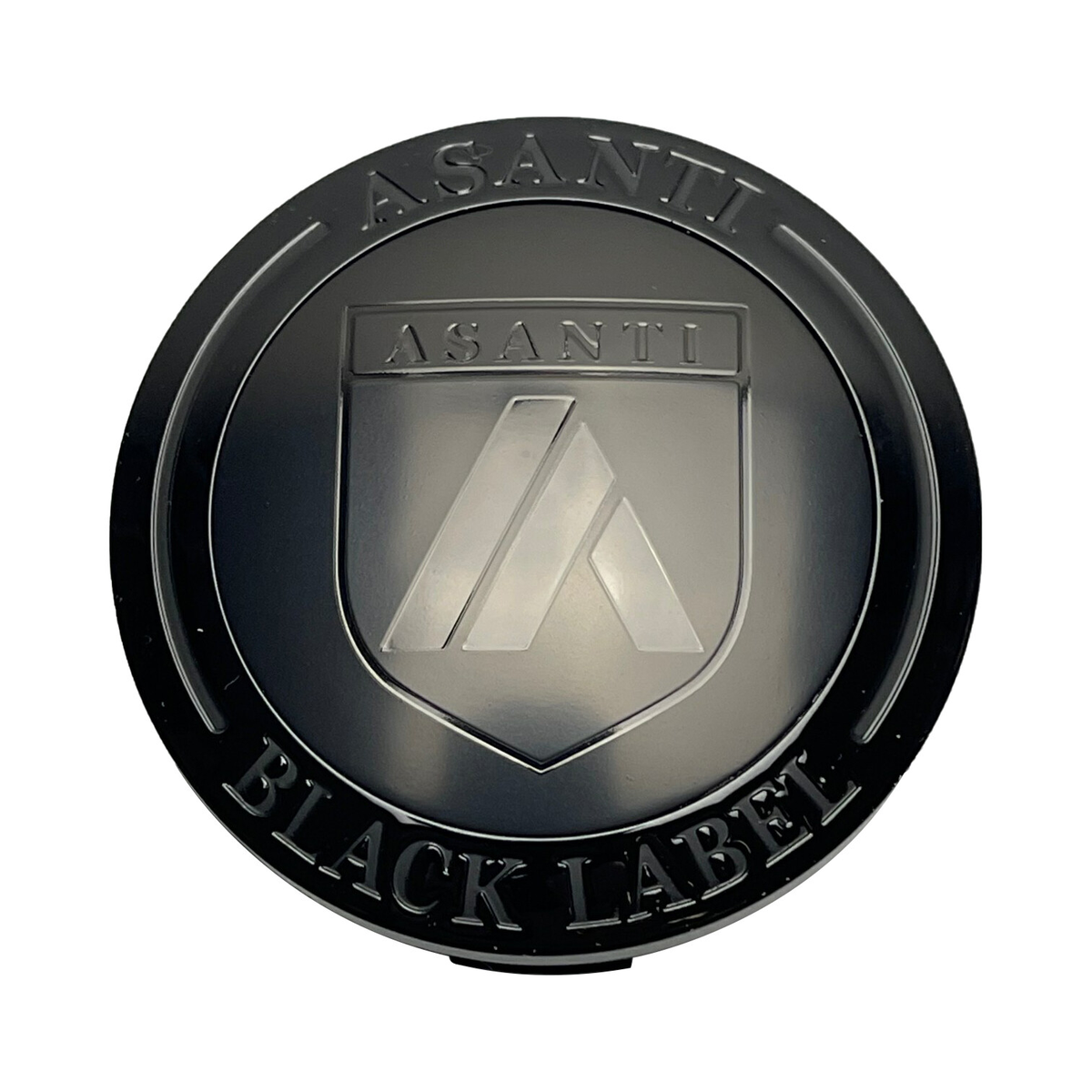 Asanti Black Gloss Black wheel center cap, part 1534S03