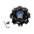 Fuel Gloss Black wheel center cap, part 1001-59GBDK
