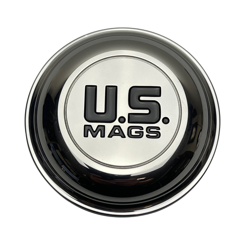US Mag Gloss Black wheel center cap, part 1005-09-06HLB