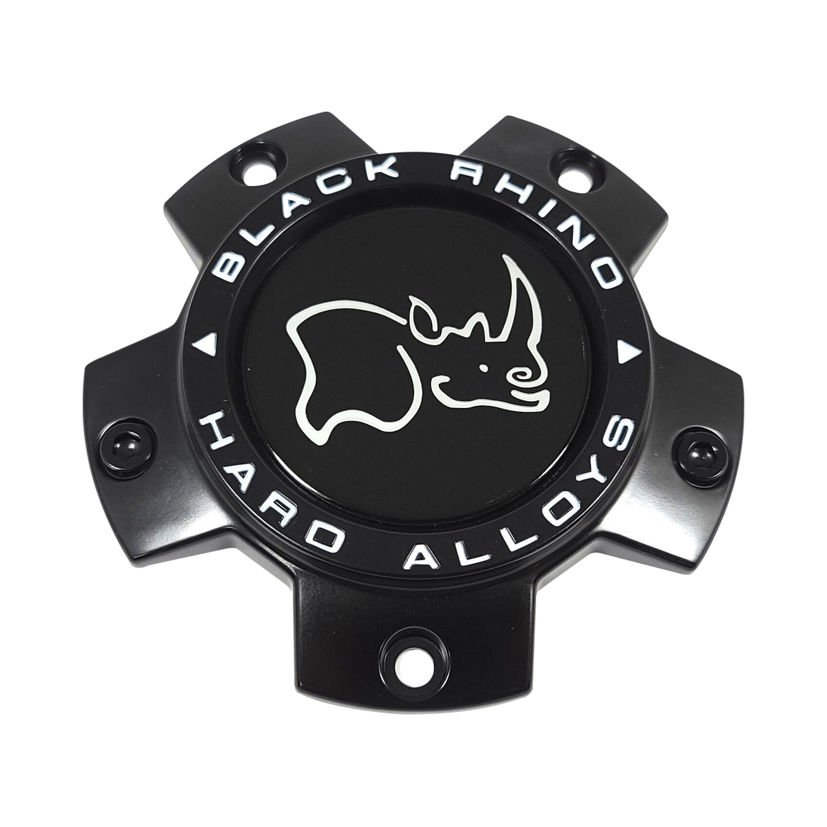 Black Rhino Hard Alloys Flat Black wheel center cap, part CCBR35127MBFLAT