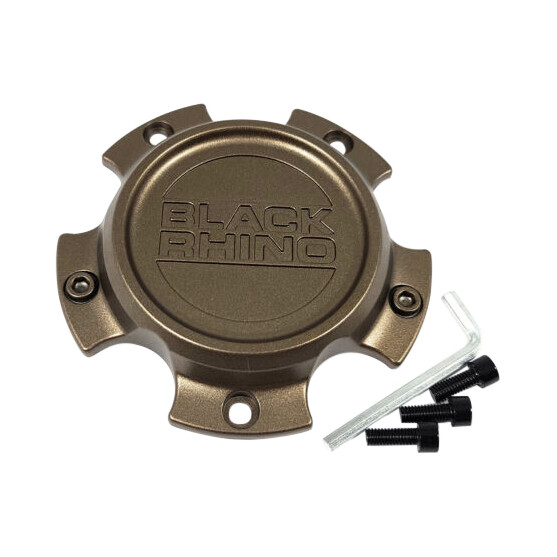 Black Rhino Hard Alloys Bronze wheel center cap, part CCBR45127MZ