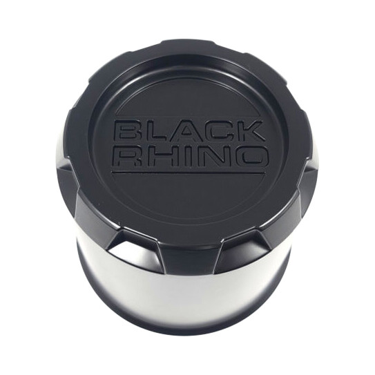 Black Rhino Hard Alloys Black wheel center cap, part CCBRPSC023MB