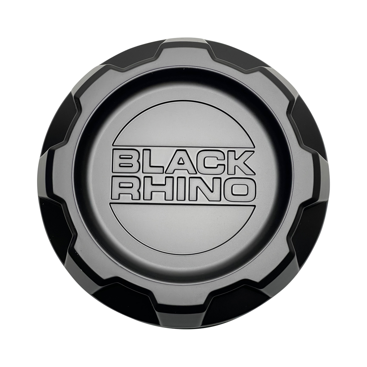 Black Rhino Hard Alloys Matte Black wheel center cap, part CCBR48170180MB