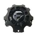 Fuel Matte Black wheel center cap, part 1002-33MB