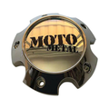 Moto Metal Chrome wheel center cap, part MO989C03