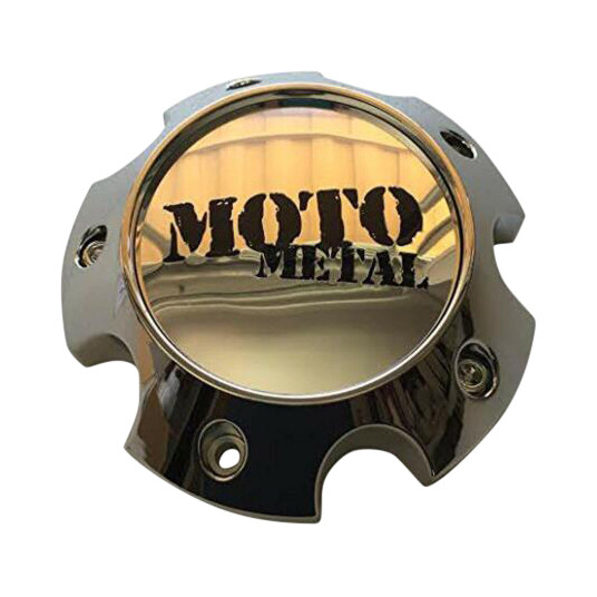Moto Metal Chrome wheel center cap, part MO989C03
