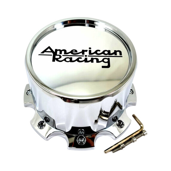 American Racing Chrome wheel center cap, part ARCAPAR-CH