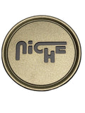 Niche bronze wheel center cap, part 1003-24BR