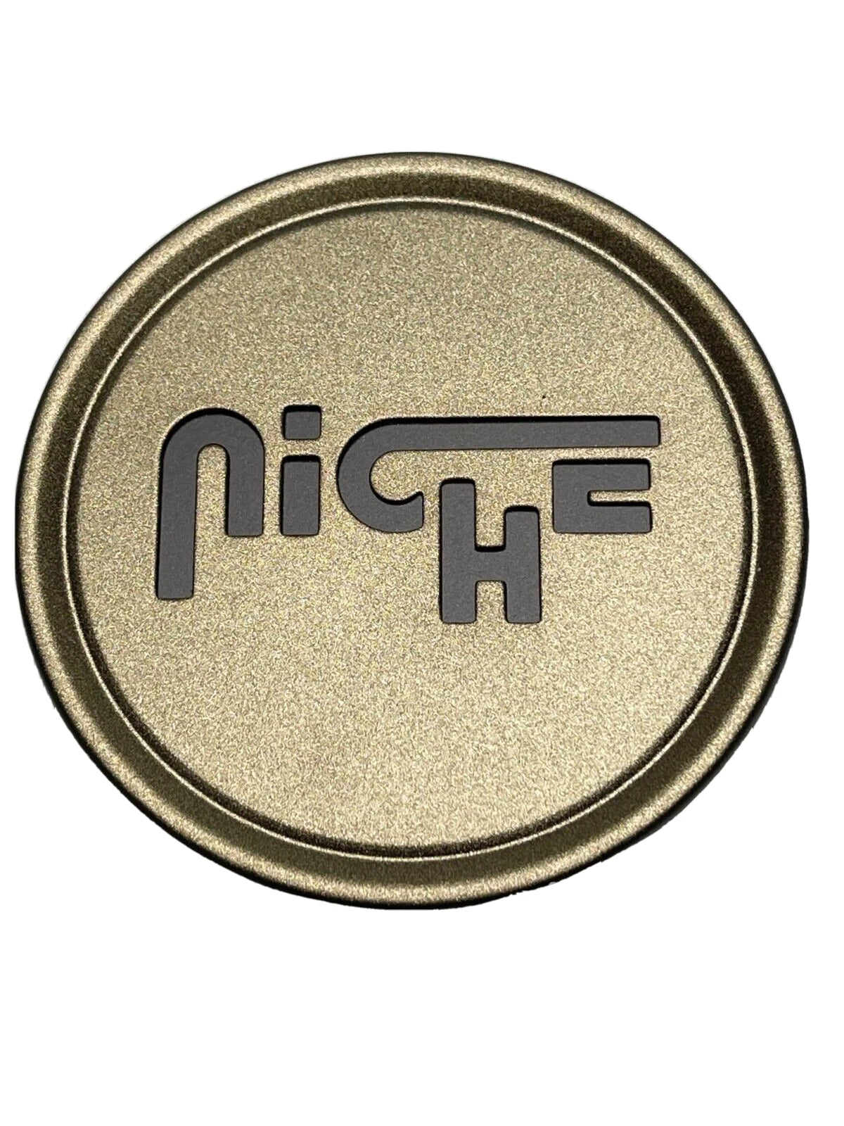 Niche bronze wheel center cap, part 1003-24BR